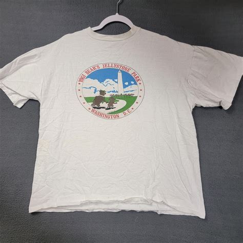 Vintage Yogi Bear Jellystone Park T Shirt Size L S Gem