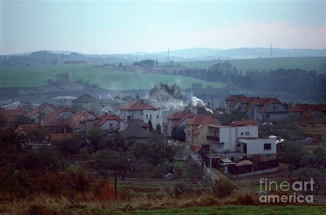 Village Haze Near Prague Czech Republic Photograph By Wernher Krutein