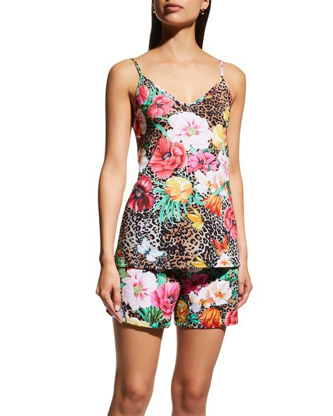 Buy Johnny Was Mixed Print Cami And Shorts Pajama Set Sandra At 25 Off