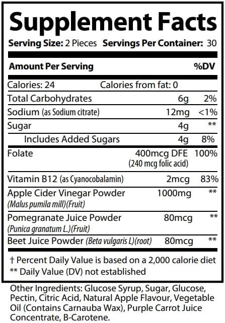 Nutradash Gomitas Trubio Keto Unidades Gomitas Tru Bio Keto Acv