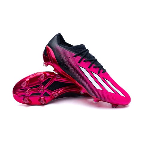 Football Boots Adidas X Speedportal 1 FG Shock Pink White Black