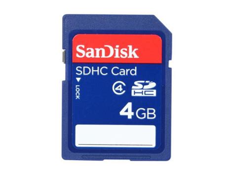 Sandisk Gb Secure Digital High Capacity Sdhc Flash Card Model Sdsdb