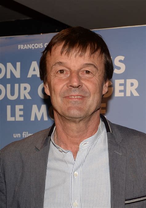 Photo Nicolas Hulot Ministre De La Transition Cologique Et