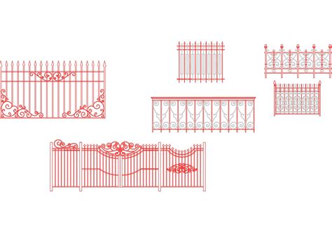 Portones De Ingreso En AutoCAD Descargar CAD Gratis 196 6 KB