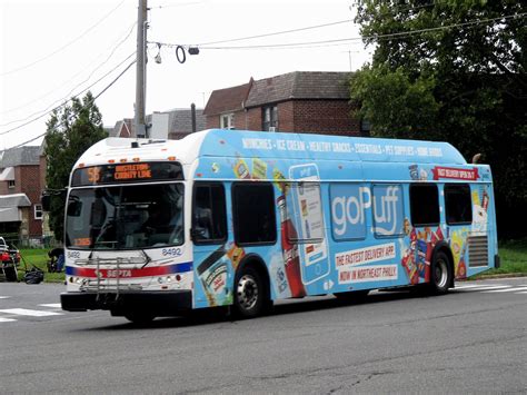 Septa New Flyer De40lfr On Rt58 Bus Terminal New Flyer Bus