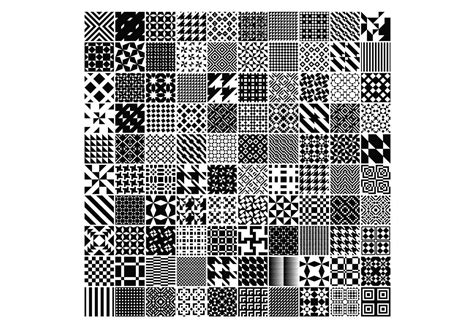 Pattern Vector Pack of 100 Creative Design Pattern Vectors