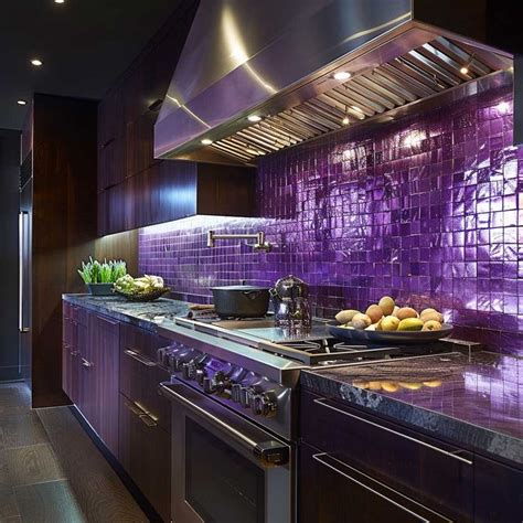 10 Purple Kitchen Backsplash Designs For A Touch Of Elegance • 333