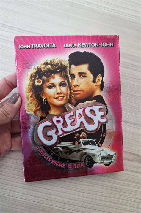 Dvd Grease Tempos Da Brilhantina John Travolta E Olivia Newton John