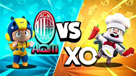 AQM QLASH VS XO PARTIDO DE LOCOS EN BRAWL STARS YouTube