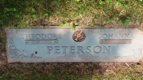 Theodore Peterson 1885 1962 Find A Grave Memorial