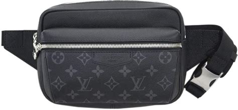 格安即決 ルイ ヴィトン Louis Vuitton タイガラマ バムバッグ アウトドア M30245 モノグラム エクリプス×タイガ ボディ