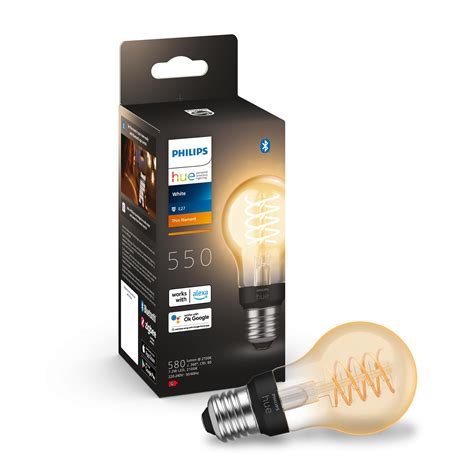 Philips Hue White E27 7W Filament A60 550lm Lampenwelt De