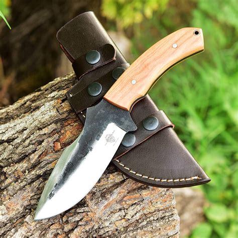 1095 High Carbon Steel Hunting Knife Custom Handmade High Carbon Steel