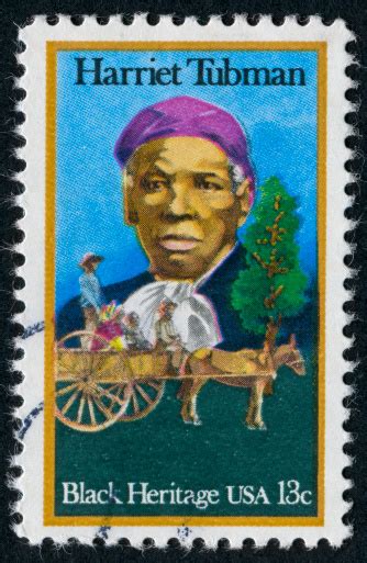 Harriet Tubman Stamp Stock Photo - Download Image Now - iStock