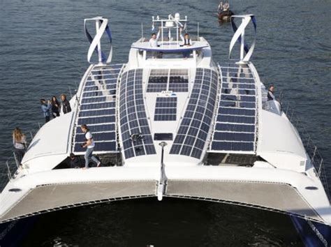 Self Fuelling Boat Starts 6 Year World Trip Using Green Energy Fuel