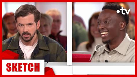 Ahmed Sylla Mort De Rire Devant Le Sketch De Marc Antoine Le Bret