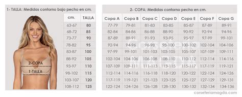 Como Saber La Talla De Sujetador Tallas Seg N Contorno Vlr Eng Br