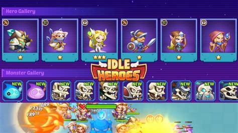 Idle Heroes Big Progress In Fort Defense Youtube