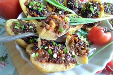 Картошка с грибами и овощами - пошаговый рецепт с фото (855 просмотров)