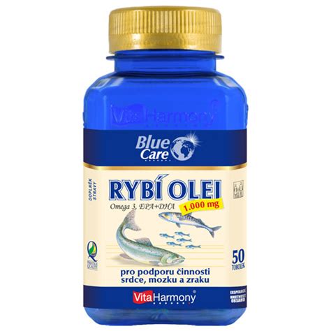 VitaHarmony Rybí olej Omega 3 tbl 50 skladem BENU cz