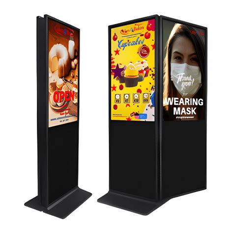 Double Sided Free Standing Kiosk