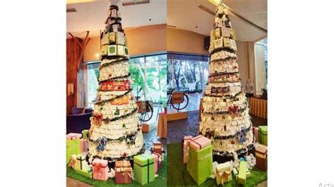 Siap Ramaikan Natal Hotel Mercure Grand Mirama Surabaya Hadirkan Pohon