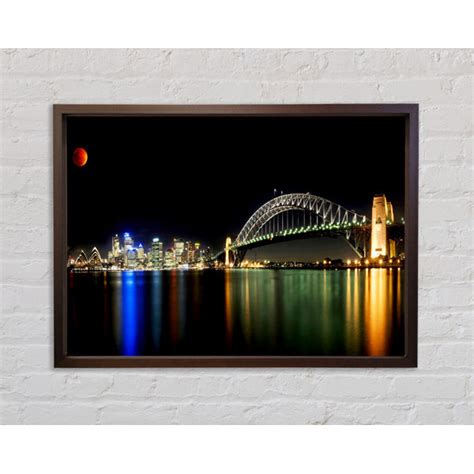 Ebern Designs Sydney Harbour Bridge Opera House Single Picture Frame