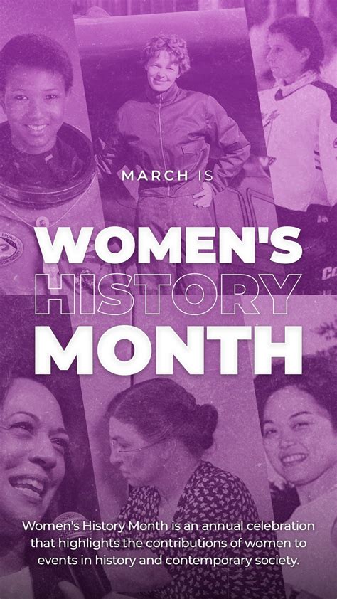 Women S History Month Printable Posters