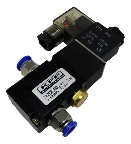 Válvula Solenoide 3 2 Vias 1 4 Normal Aberta Mangueira 10mm MercadoLivre