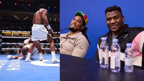 Francis Ngannou habla del golpe de Joshua que lo desconectó No lo