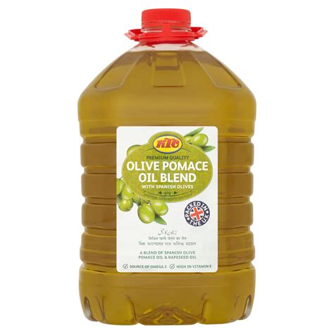 Ktc Olive Pomace Oil Blend With Spanish Olives 5 Litres Oils