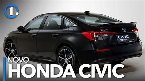 Como O Novo Honda Civic Que Ser Lan Ado No Brasil Youtube