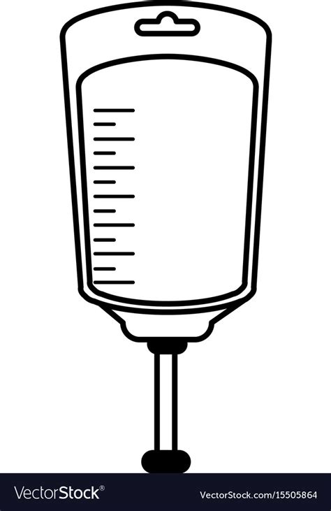 Iv bag icon image Royalty Free Vector Image - VectorStock