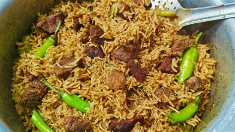 Malang Jaan Bannu Beef Pulao Famous Pulao In Pakistan Masala