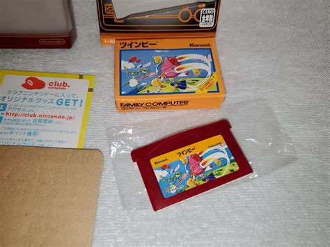 Twin Bee Famicom Mini Collection Nintendo Gameboy Advance Gba Game B