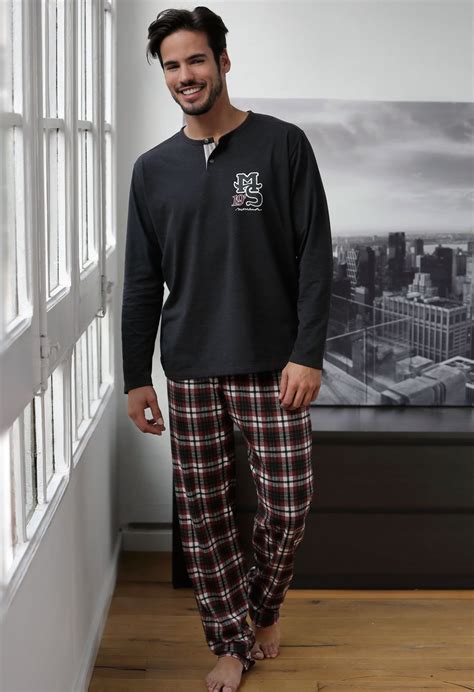 Pijama Invierno De Punto Massana Modelo Nineteenth Pijamas Masculinos