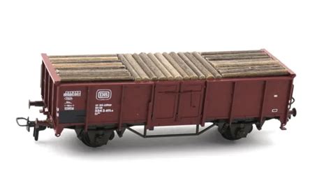 Klein Modellbahn Offener G Terwagen Typ E Db Ladegut Holz H Nem