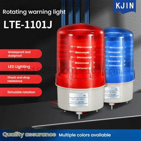 Lte J Audible And Visual Alarm Led Rotating Warning Light V