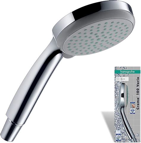 Hansgrohe Croma 100 Pommeau De Douche 4 Types De Jet Douchette à