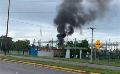 Incendio En Subestación De Cfe Moviliza A Bomberos