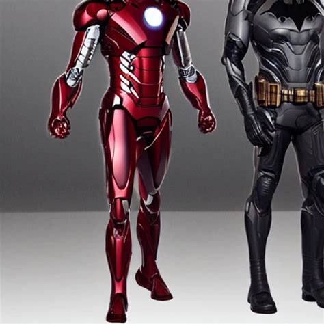 The Sleek And Technologically Advanced Suits Of Batman And Iron