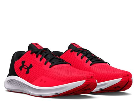 Ripley ZAPATILLA HOMBRE UNDER ARMOUR RUNNING ROJO CHARGED PURSUIT 3