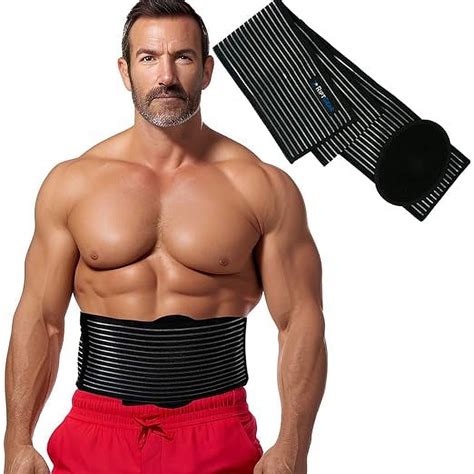 Riptgear Umbilical Hernia Belt For Men And Women Abdominal Support