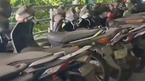 Viral Kondisi 100 Motor Parkir Menahun Di Bandara I Gusti Ngurah Rai