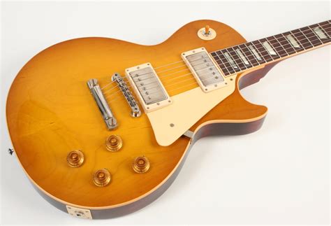 Gibson Custom Shop 1958 Les Paul Standard Reissue Lemon Burst VOS 81010