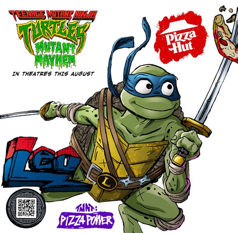 TMNT Augmented Reality Pizza Hut Pizza Box :: Behance