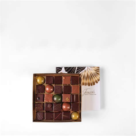 Joseph Assortiment Chocolats Noir Noël 200g 25 pièces