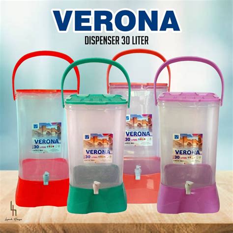 Jual Dispenser Air Verona 30 Liter Drink Jar Ezy Verona 30 Liter