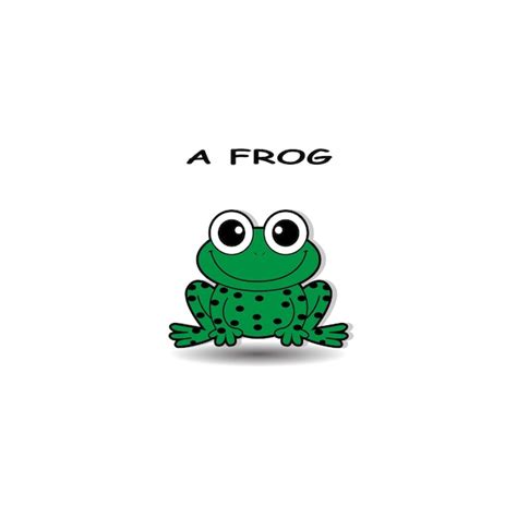 Premium Vector Cute Frog Cartoon Vector Illustration