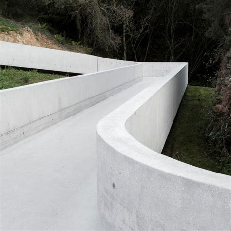 The Camino De Santiago Creusecarrasco Created A Curved Pedestrian Ramp